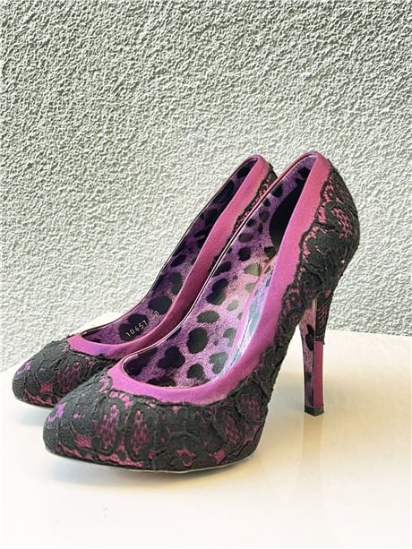 Dolce Gabbana Lacy Topuklu Ayakkabı