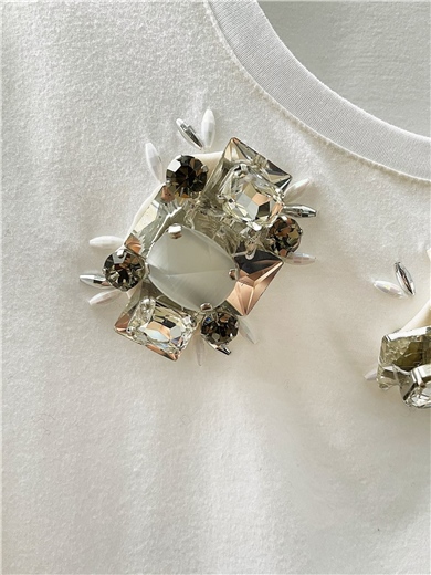 Burberry Prorsum Shine Diamond Tişört