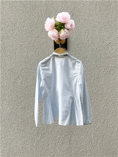 Christian Dior Sequined Klasik Kız Çocuk Gömlek