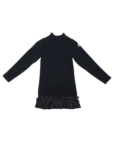 Kız Çocuk Fırfırlı Koton Elbise
