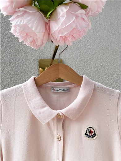 Kız Çocuk Moncler Logo Mini Elbise