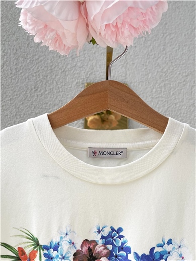 Kız Çocuk Moncler Logo Tişört