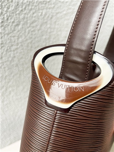 Louis Vuitton Brown Epi Leather Verseau Bucket Çanta