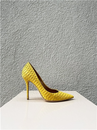 Salvatore Ferragamo Exotic Topuklu Ayakkabı