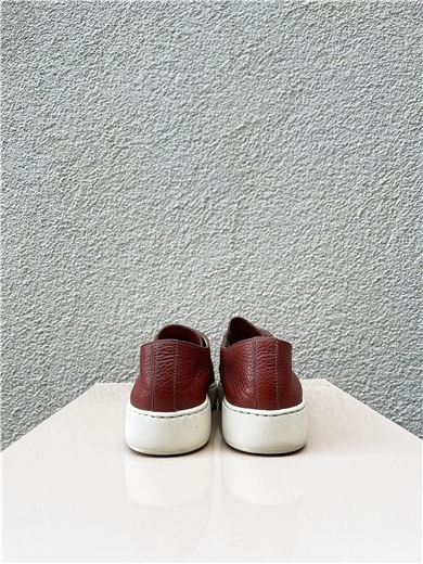 Santoni Soft Leather Sneaker