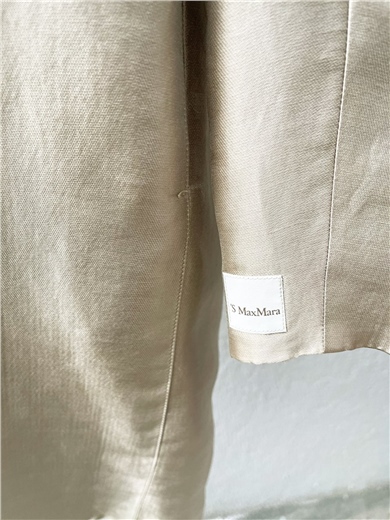 S'Max Mara Silk Reversible Trençkot