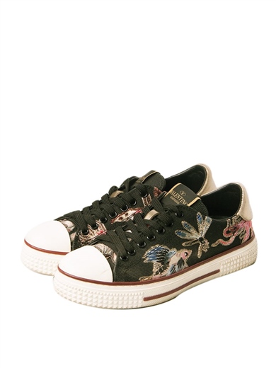 Valentino Low Top Patch Sneaker