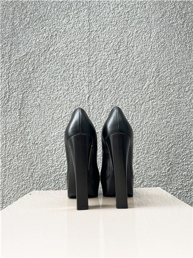 Yves Saint Laurent Gold Heel Topuklu Ayakkabı
