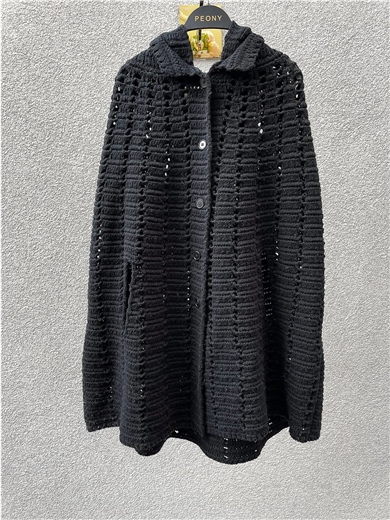 Yves Saint Laurent Limited Wool Planc Pelerin